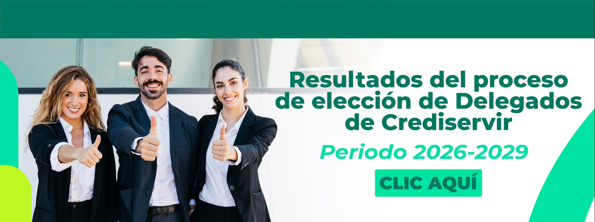 Resultados Elecciones Delegados Crediservir