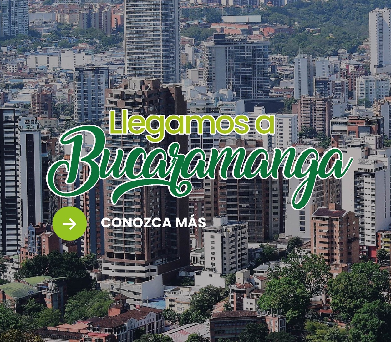 Llegamos a Bucaramanga