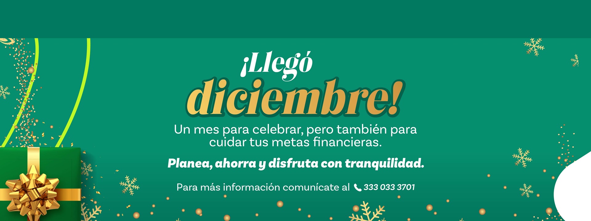¡llegó diciembre!